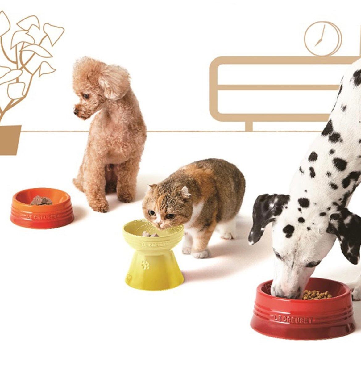 Le Creuset Voerbak Pet Collection - Cool Mint