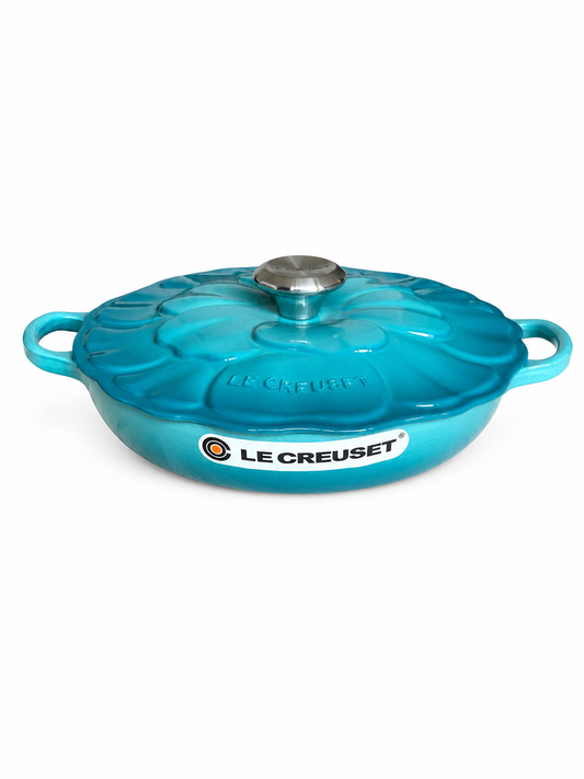 Le Creuset bloesem Campagnard 26 cm – Riviera Blue