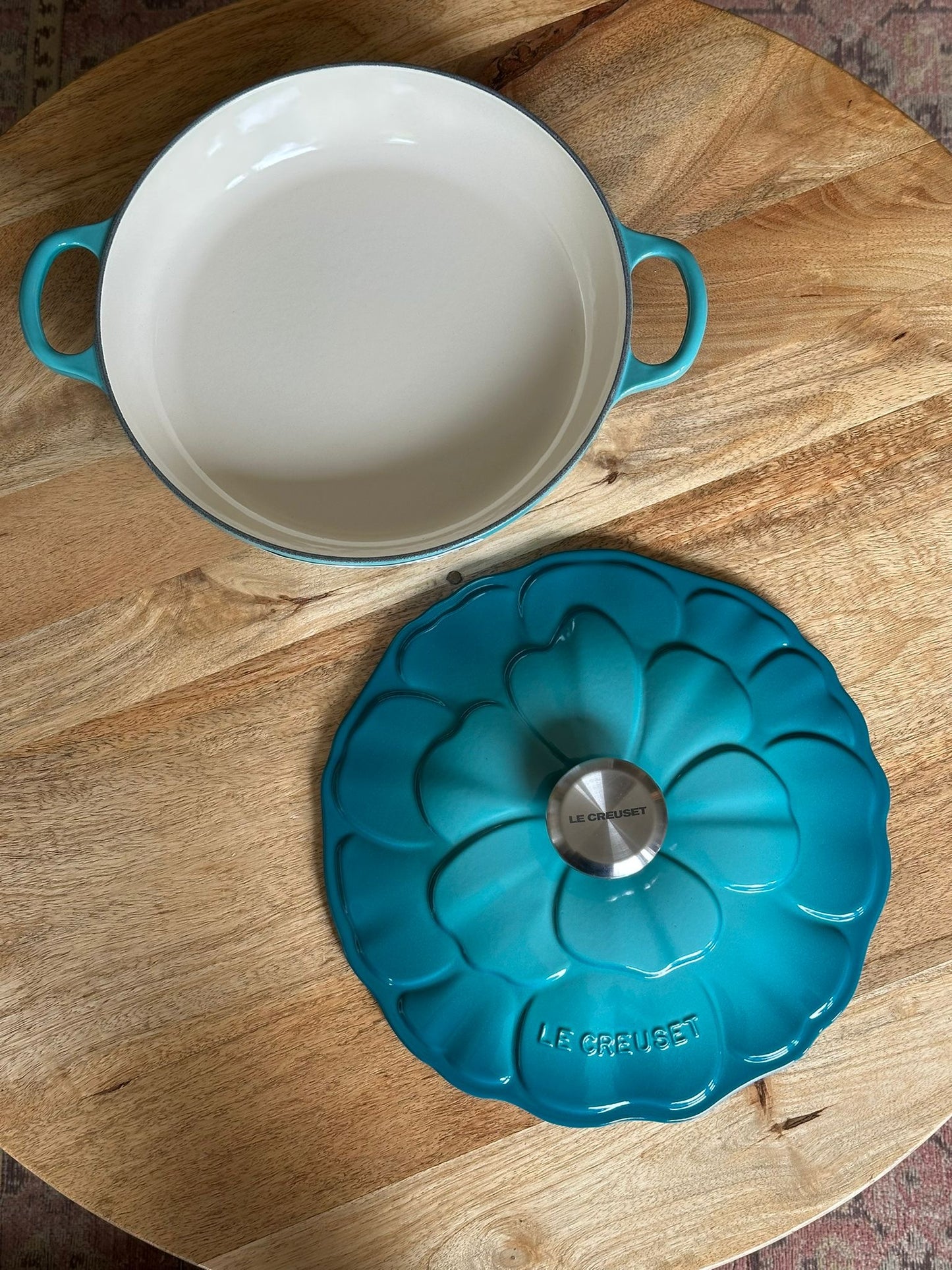 Le Creuset bloesem Campagnard 26 cm – Riviera Blue