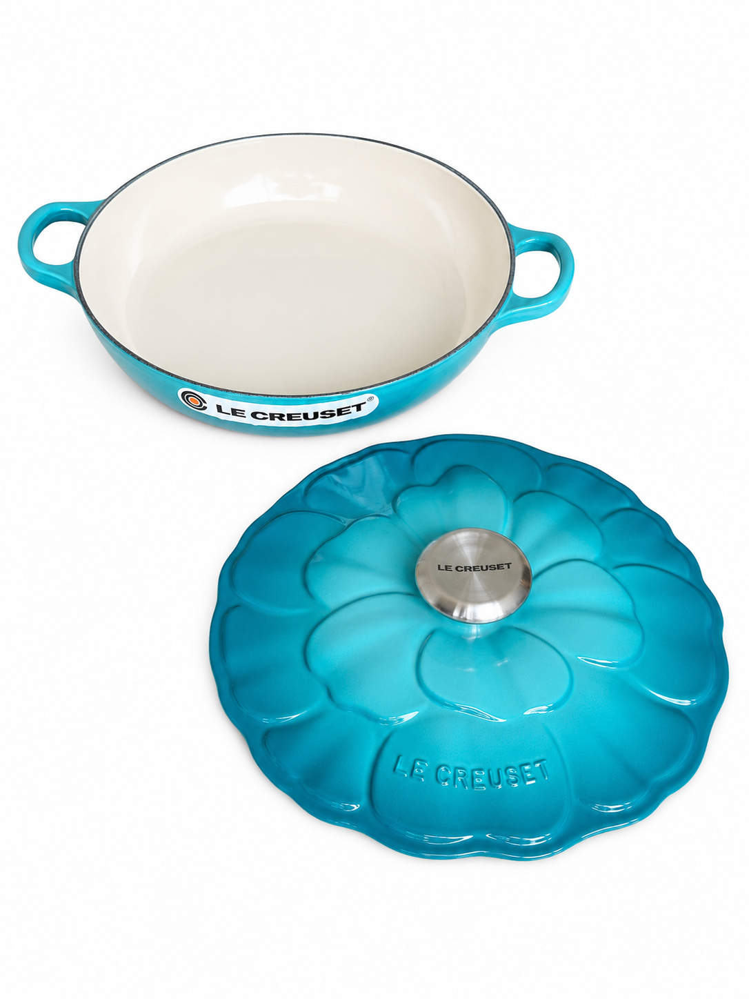 Le Creuset bloesem Campagnard 26 cm – Riviera Blue