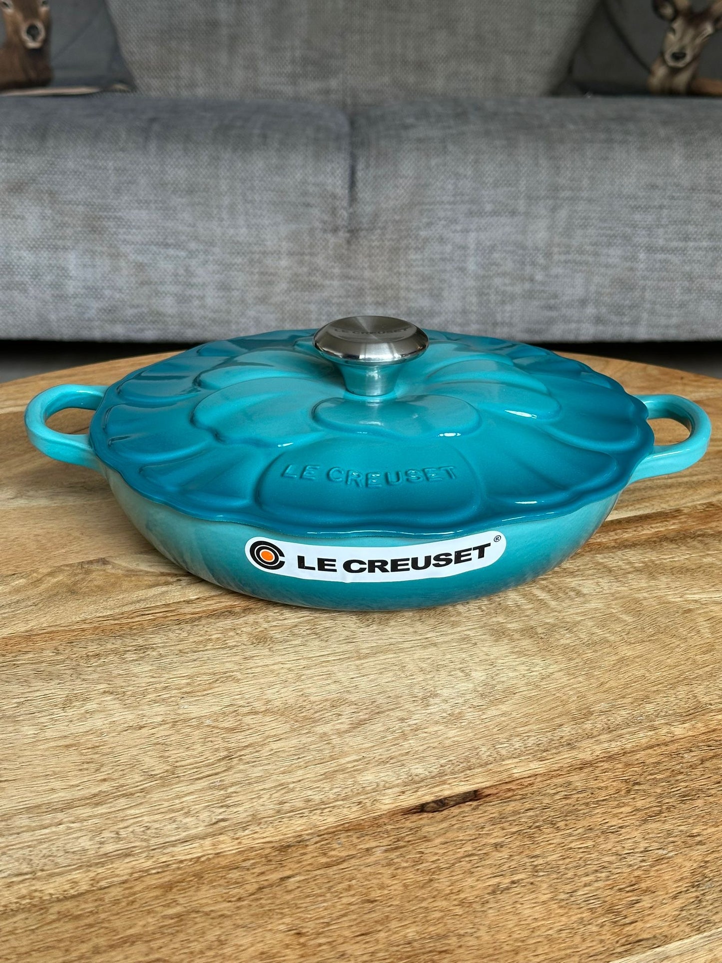 Le Creuset bloesem Campagnard 26 cm – Riviera Blue