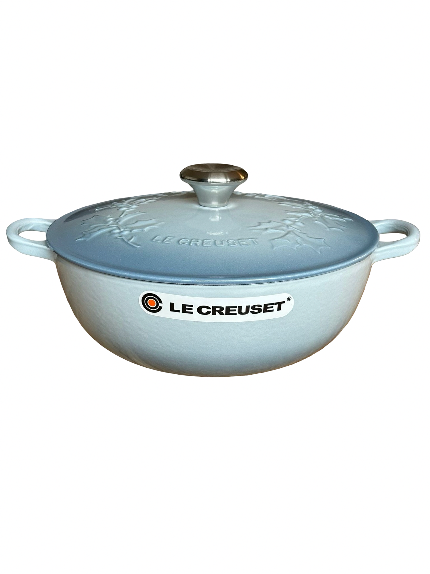 Le Creuset Holly Marmite 26 cm – Coastal Blue