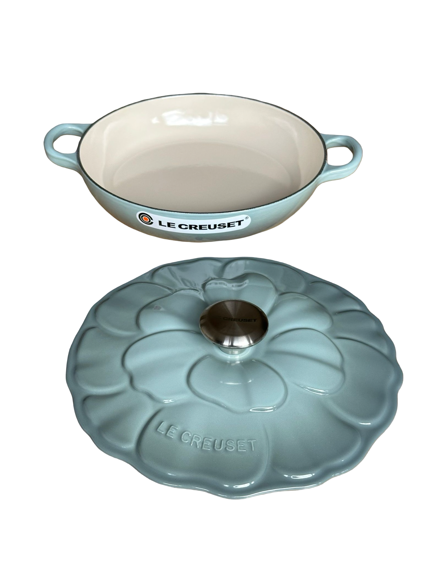 Le Creuset bloesem Campagnard 26 cm – Sea Salt