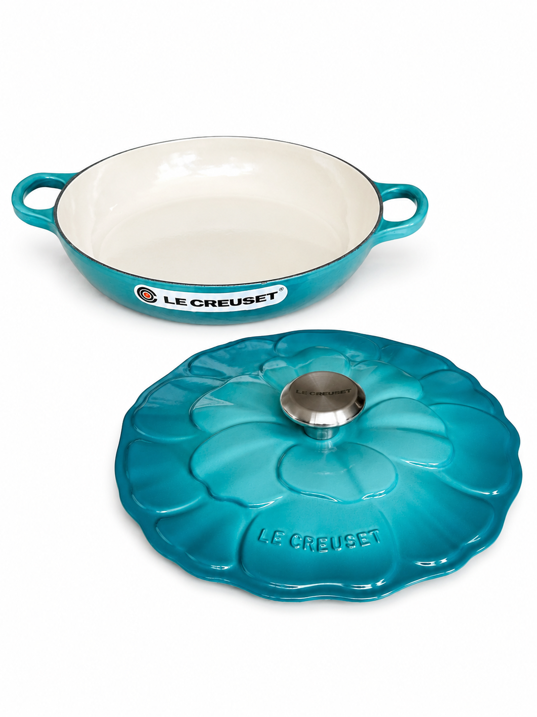 Le Creuset bloesem Campagnard 26 cm – Riviera Blue