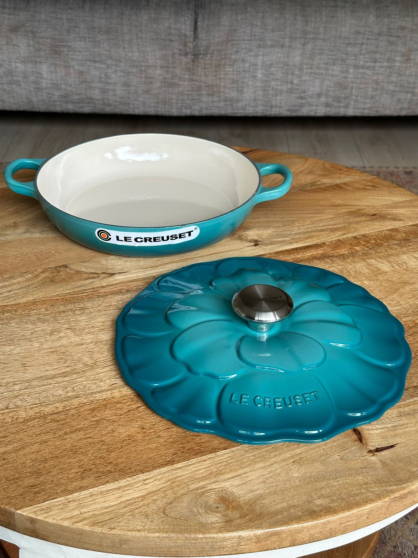 Le Creuset bloesem Campagnard 26 cm – Riviera Blue