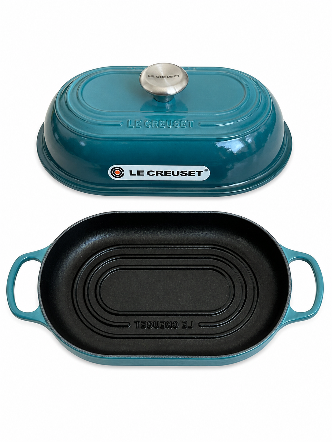 Le Creuset gietijzeren broodpan 29 cm 1.2 Liter– Artichaut (ovaal)