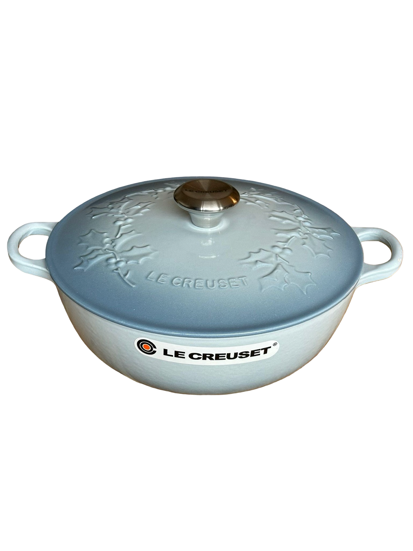 Le Creuset Holly Marmite 26 cm – Coastal Blue