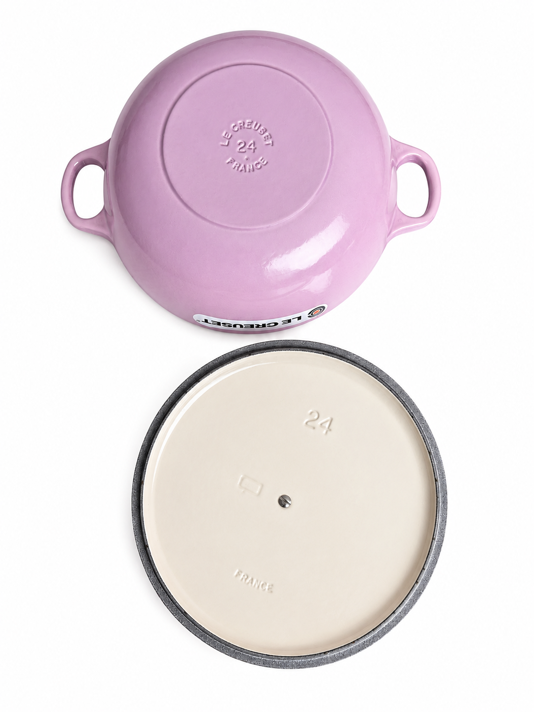 Le Creuset gietijzeren Marmite 24 cm – Mauve Pink