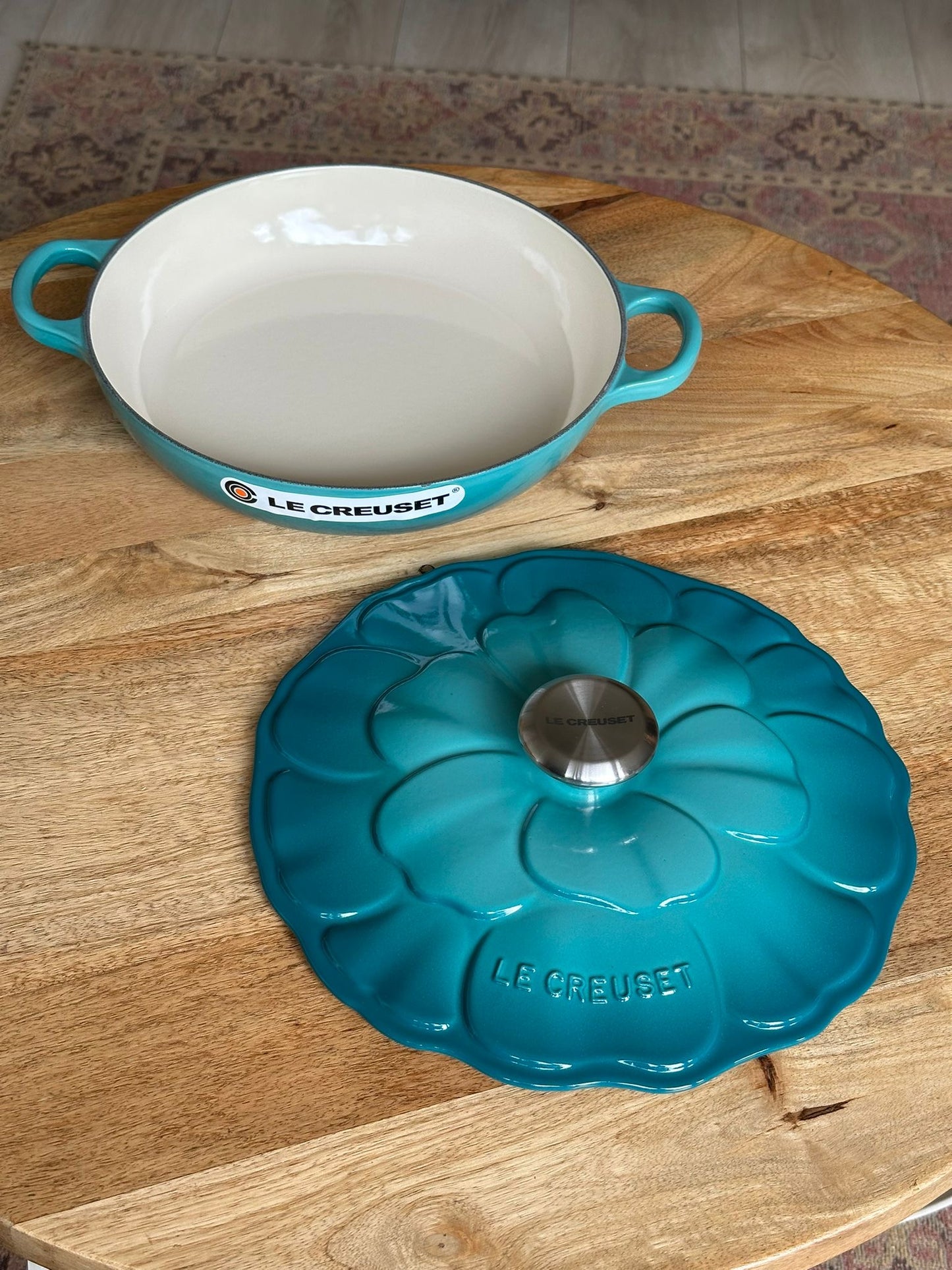 Le Creuset bloesem Campagnard 26 cm – Riviera Blue