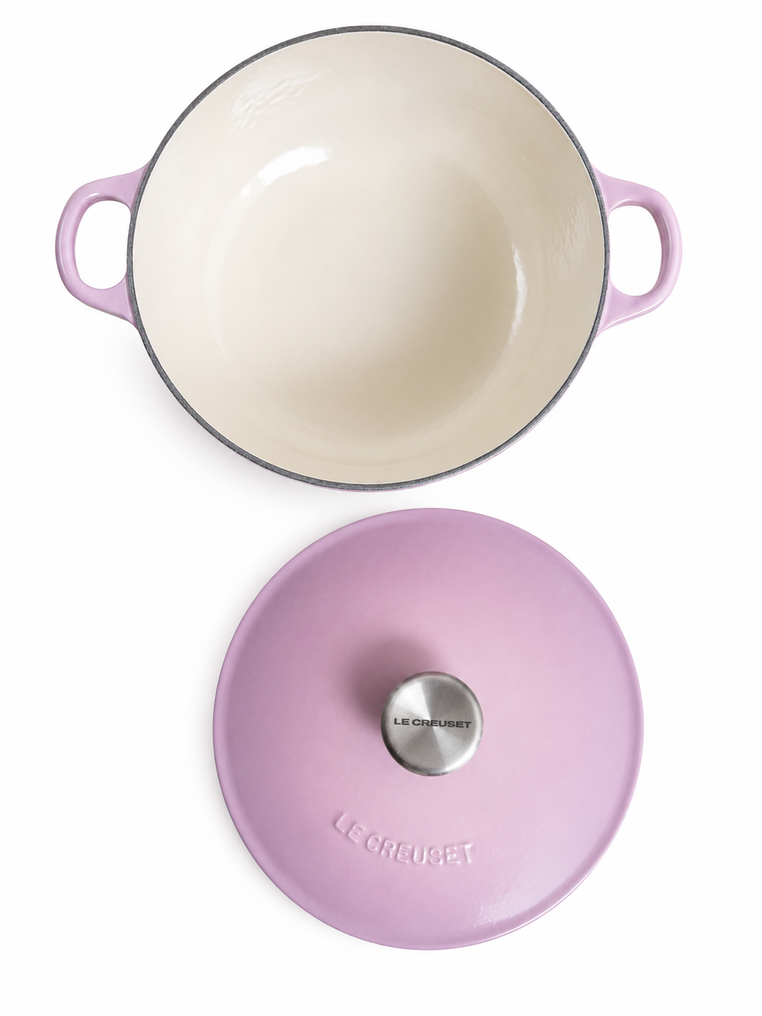 Le Creuset gietijzeren Marmite 24 cm – Mauve Pink