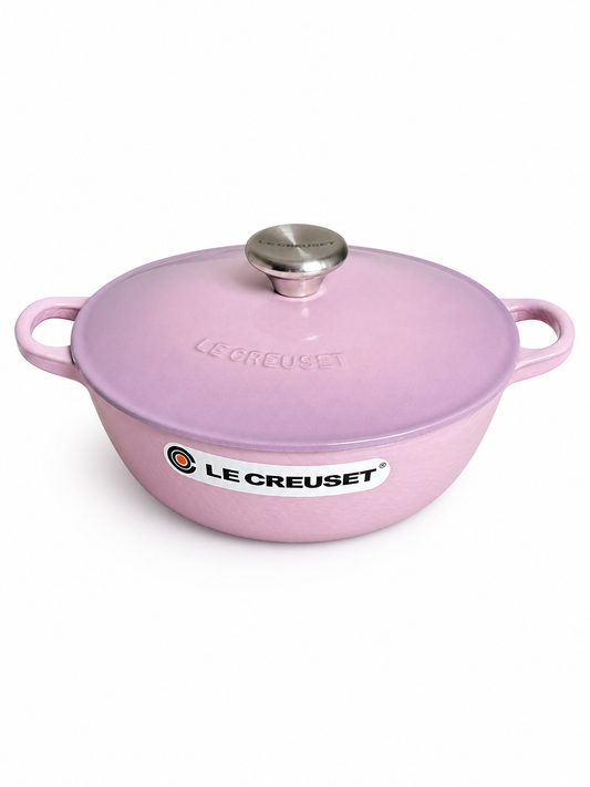 Le Creuset gietijzeren Marmite 24 cm – Mauve Pink