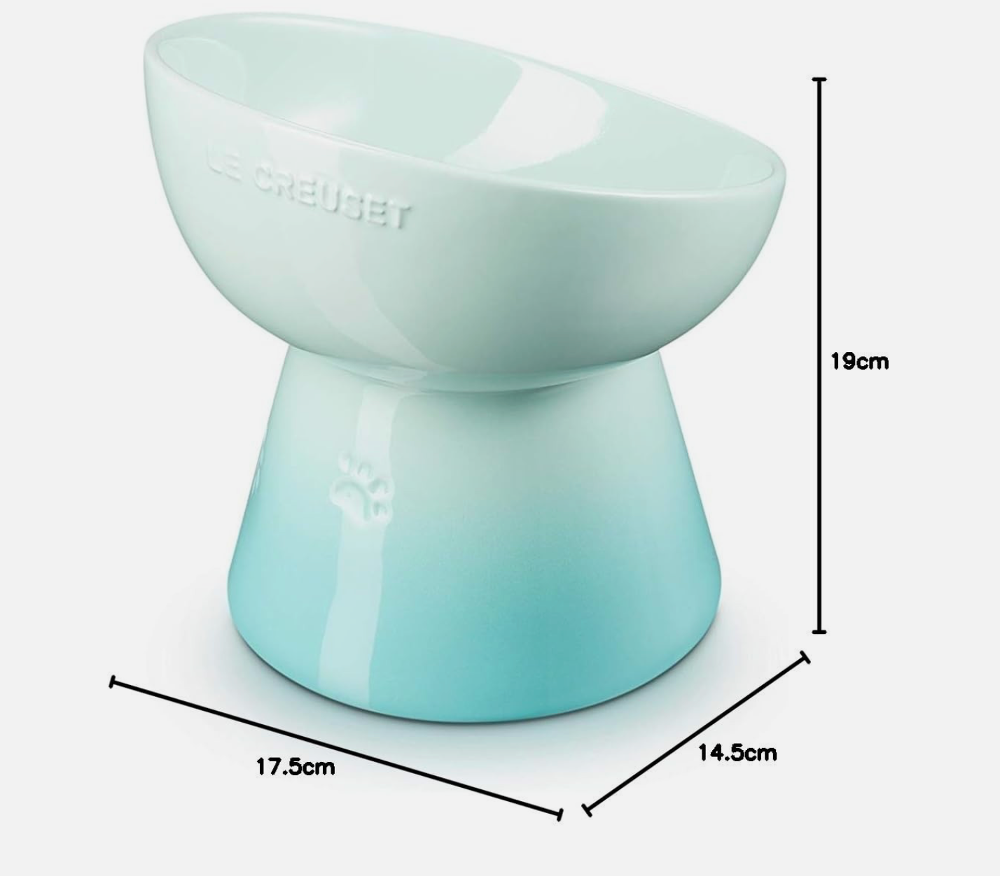 Le Creuset Voerbak Pet Collection - Cool Mint