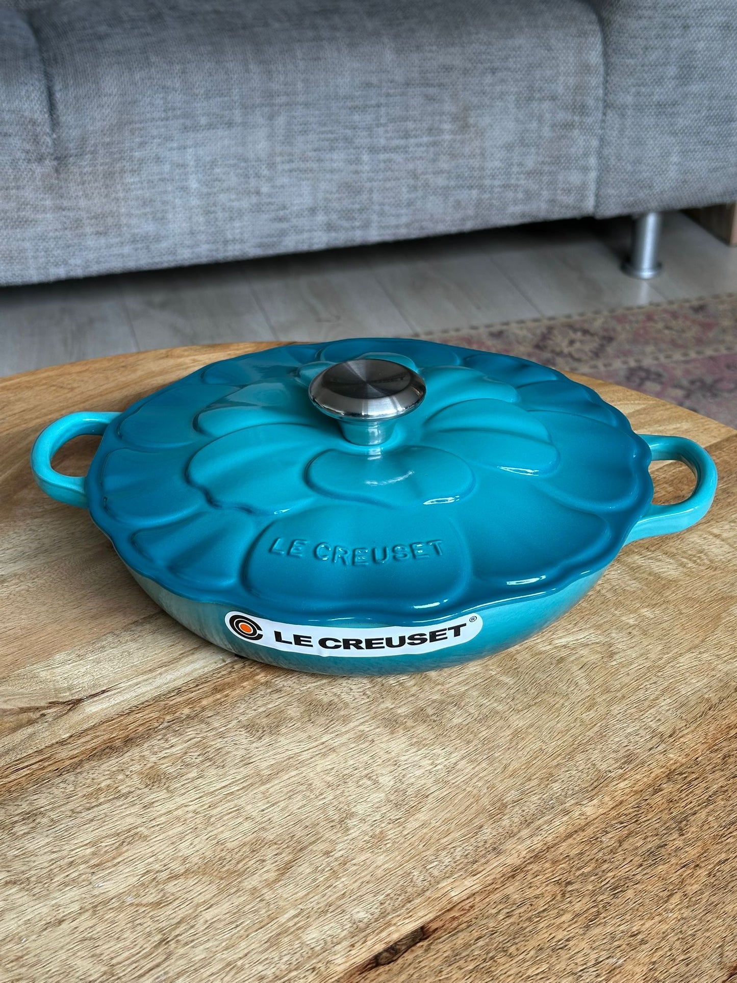 Le Creuset bloesem Campagnard 26 cm – Riviera Blue